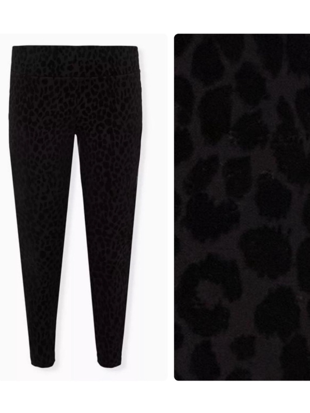Torrid Pants Pixie Skinny Studio Luxe Ponte High-Rise Flocked Print Pant 3 3X